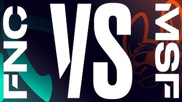 FNC vs. MSF - Week 8 Day 1 | LEC Spring Split | Fnatic vs. Misfits Gaming (2019)