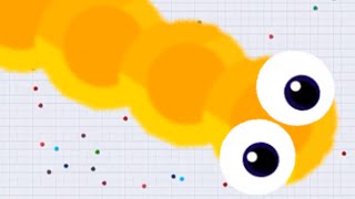 Slither.io - Gameplay Part 1 - Top 10 with No Mods! Biggest Snake: 15,000!  