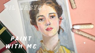 Chloe | Oil Pastel Portrait Painting | Paint With Me