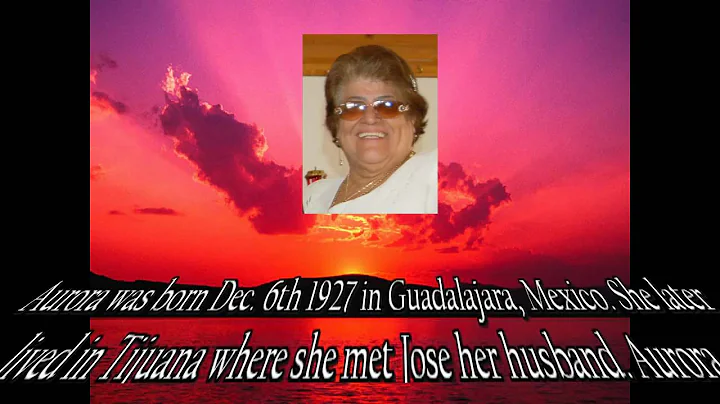 Our Mothers Eulogy Aurora Perez Ramos 1927 - 2010