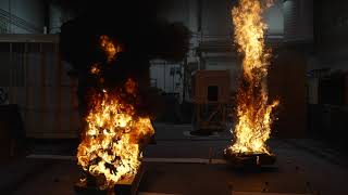 WPI Christmas Tree Fire Dangers Demonstration