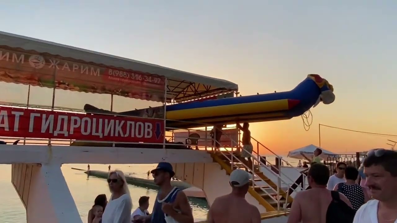 Обзор завтрака  в отеле Sea Villa / Прогулка на дальний пляж / Вечернее Дивноморское