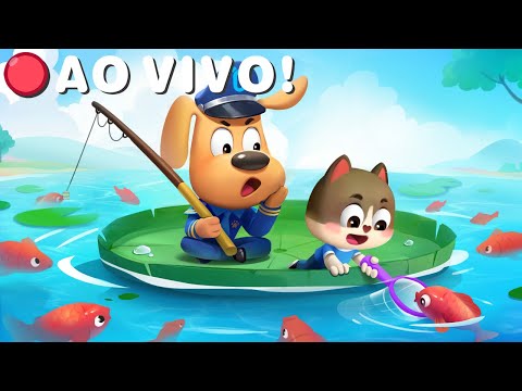 ? AO VIVO ? Detetive Labrador ?‍♂ Aventuras na Pescaria ?Sheriff Labrador em Português