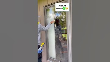 Professional Window Cleaning🧽🫧Ernest Windows📍Chicago #shorts