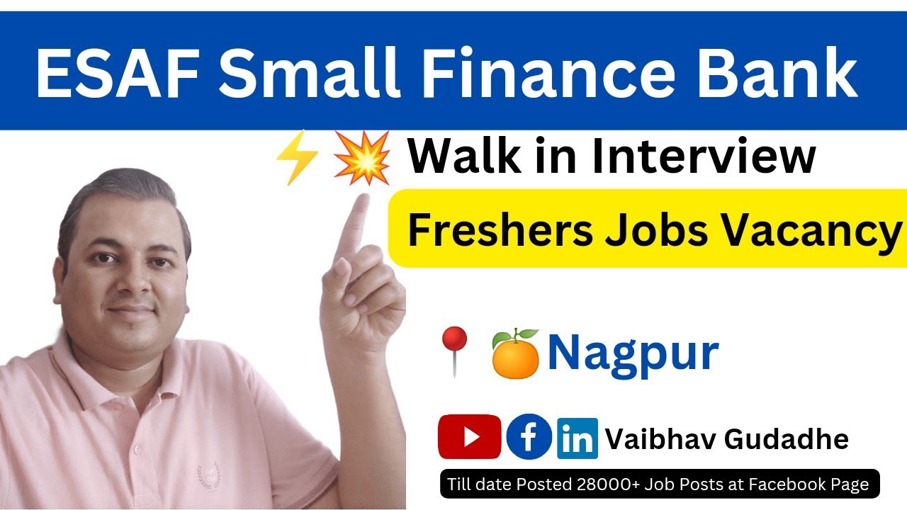 Bank Jobs Openings Bank Jobs Bank Vacancies in Nagpur Jobs Freshers