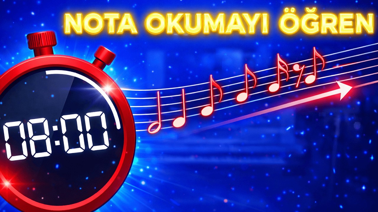 Научитесь читать ноты за 8 минут (для начинающих музыкантов)