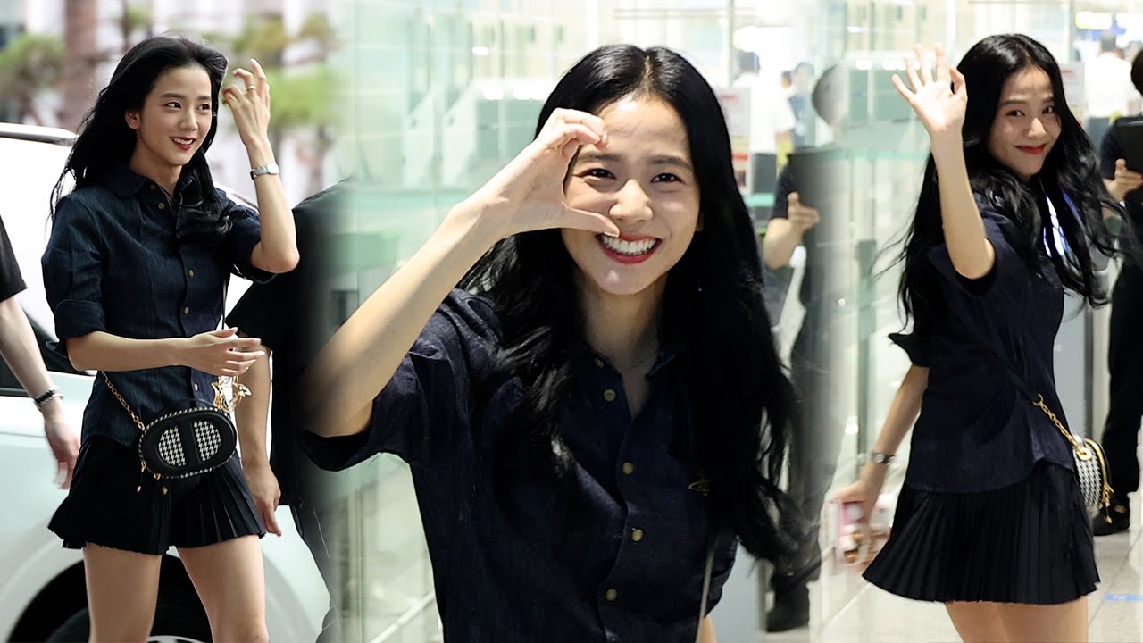 BLACKPINK 블랙핑크 지수 (JISOO) ‘변함없는 팬사랑’ 출국 Departure | 인천공항 • 230810