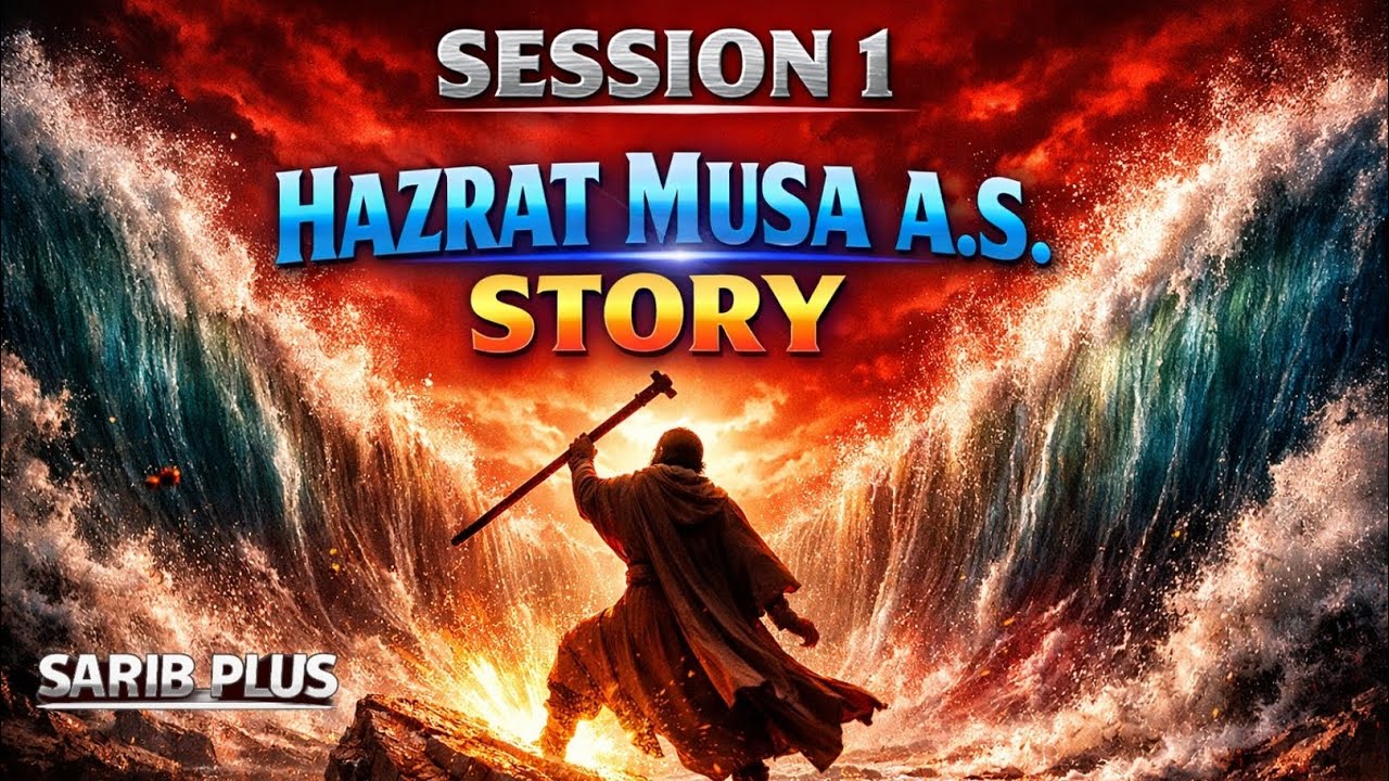 Hazrat Musa A.S - The storytelling | Session 1 | Sarib Plus