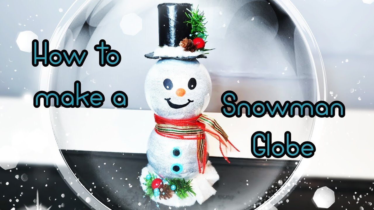 How To Make A Melting Snowman - The Shabby Tree