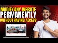 How Edit Text On Any Website Permanently Save Inspect Element Changes