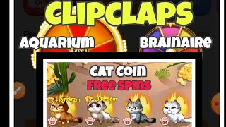 CLIPCLAPS GAME CENTER | COIN CAT vs AQUARIUM vs BRAINAIRE screenshot 1