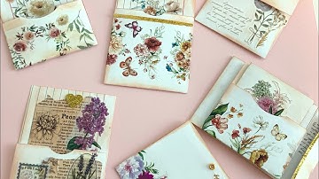 Index Card Junk Journaling Challenge Paper Crafting on a Budget!