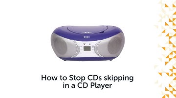How to Stop CDs skipping in a CD Player