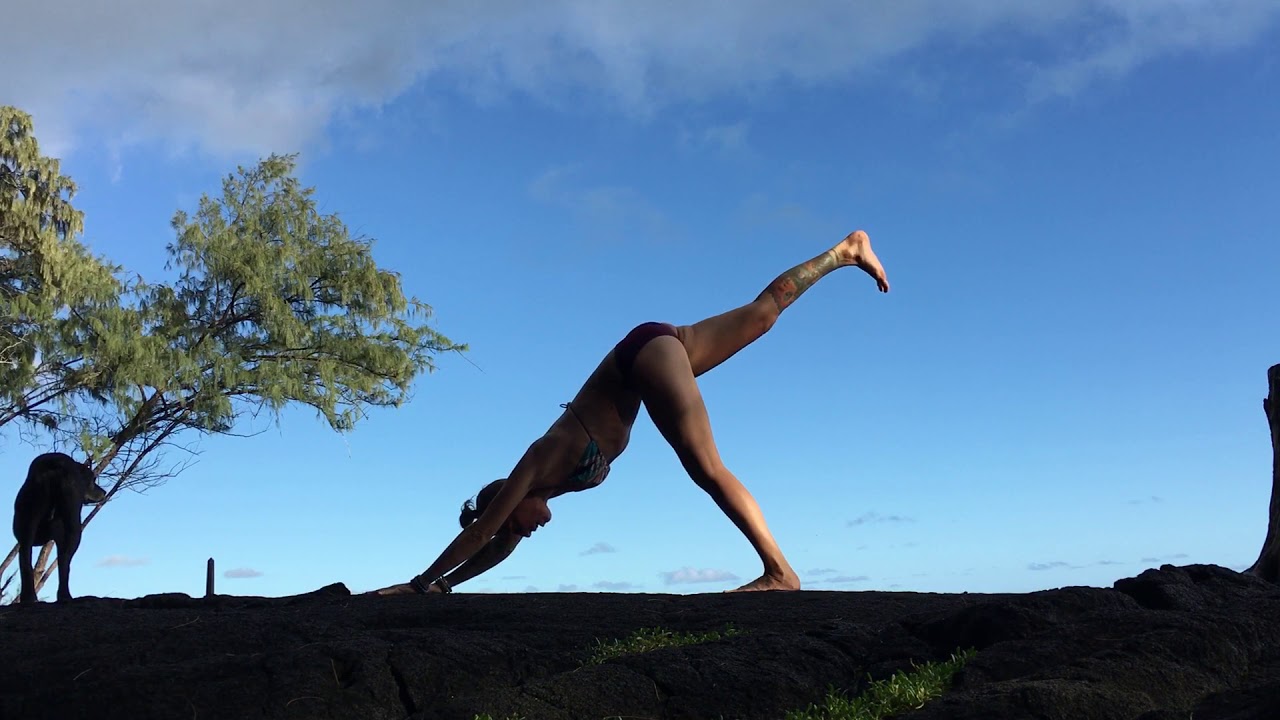Dani does yoga Day2, rainbow vinyassa yoga YouTube