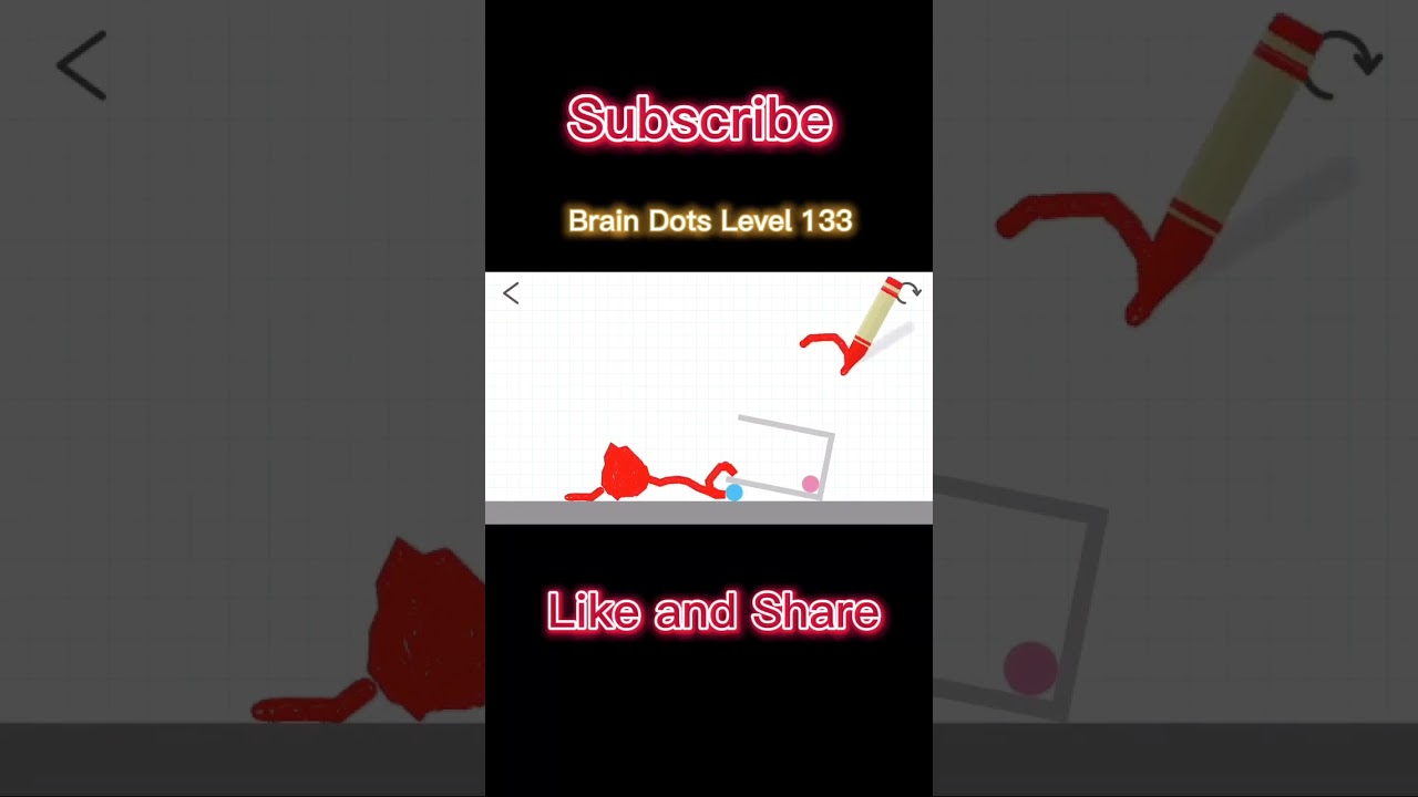 Brain Dots Game Level 133 #shorts #games #gamesshorts