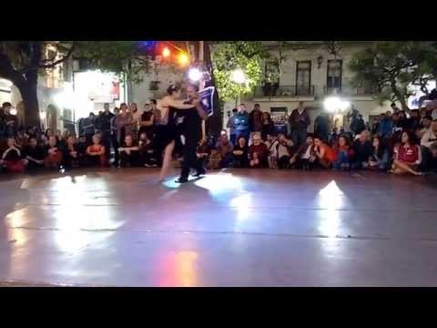Milonga Placita del Pañuelo Blanco - Angi Ordoñez y Adrian Romero (25-Oct-2015)