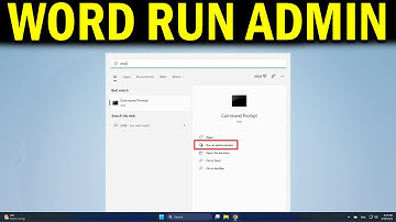 How To Run Microsoft Word as Administrator on Windows 11 or 10s