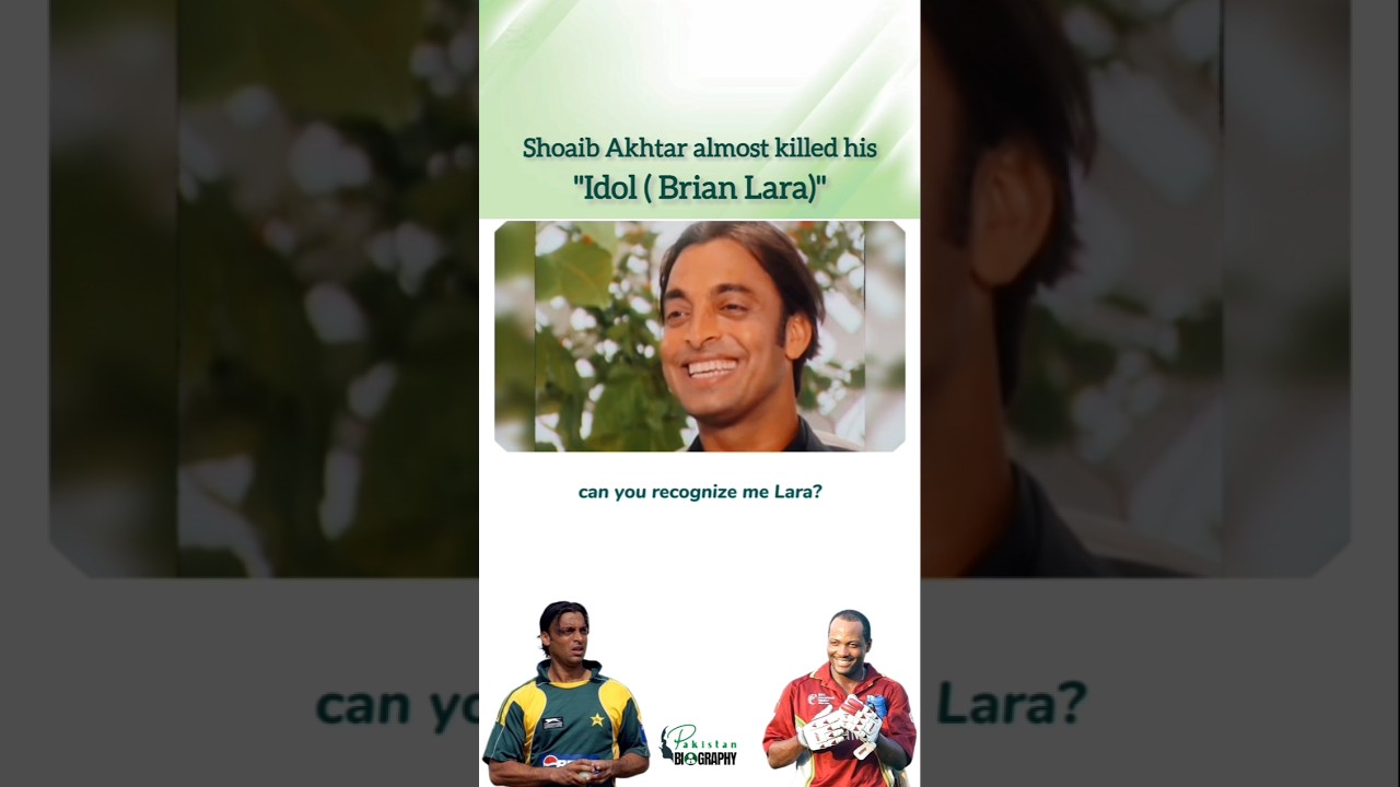 When Shoaib Akhtar almost 