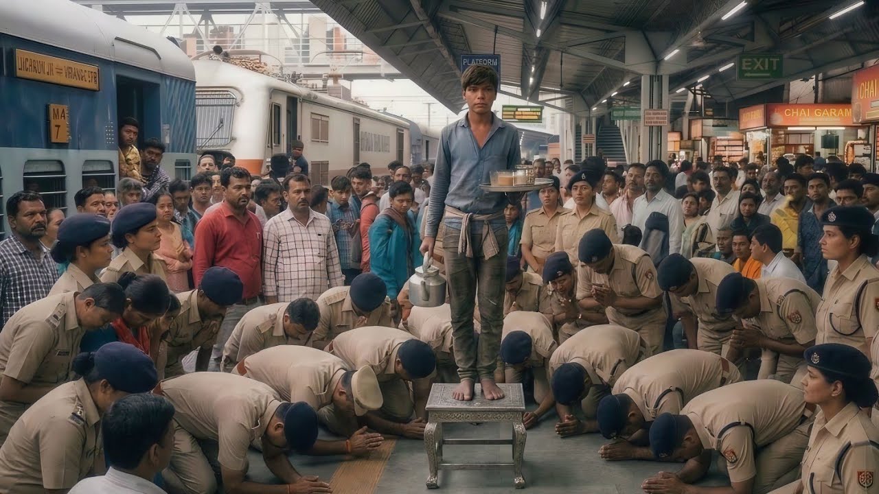 “आखिरी 30 सेकंड में चाय वाले लड़के ने किया ऐसा काम… पुलिस भी दंग रह गई!”😱