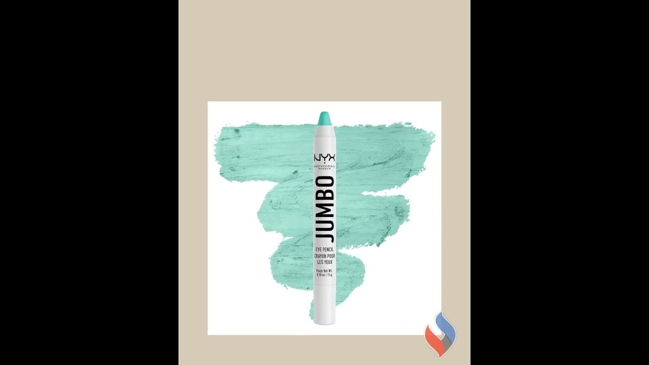 NYX PROFESSIONAL MAKEUP Jumbo Eye Pencil, Blendable Eyeshadow Stick & Eyeliner Pencil