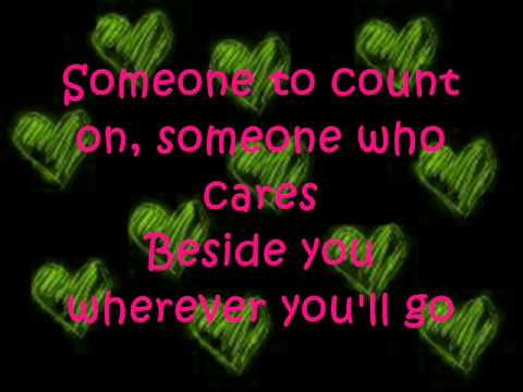 Gift Of A Friend (Lyrics On Screen) - Youtube