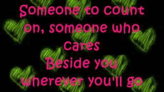 Gift Of A Friend Lyrics On Screen