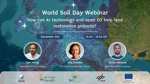 Webinar: How can AI technology and open EO help land restoration projects?