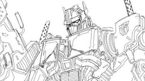 Optimus Prime sketch process Part 2/2