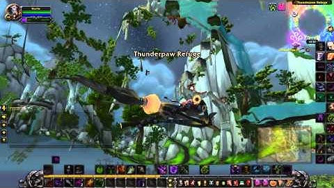 WoW flightpath glitch in pandaria (patch 5.4.1)
