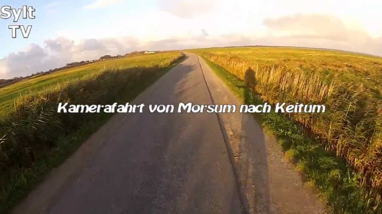 Radtour Sylt von Morsum nach Keitum und am Watt entlang