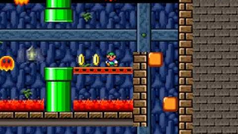 Super Mario Flash Level: The New Mario World 2-4