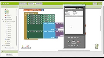 Appinventor 2 Using TinyDB video 6