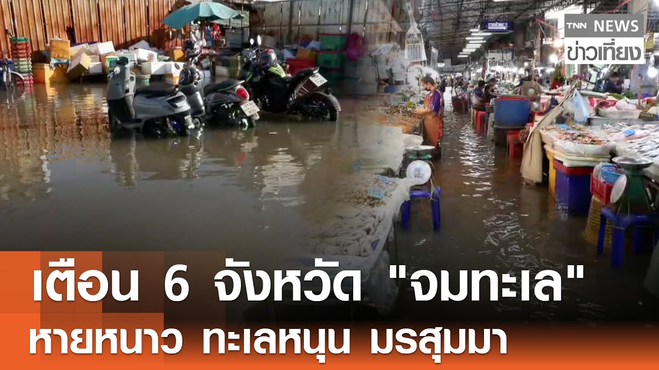 ปภ.เตือน 6 จังหวัด "จมทะเล" หายหนาว ทะเลหนุน มรสุมมา | TNN ข่าวเที่ยง | 16-1-69