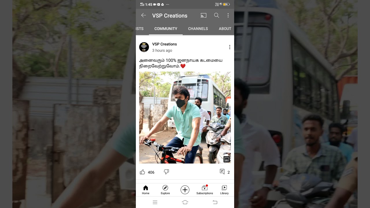 Thalapathy vijay cycling 🚲🔥 