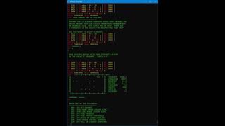 M5Cardputer CP/M Emu Sys - Monitor Session (Star Trek)
