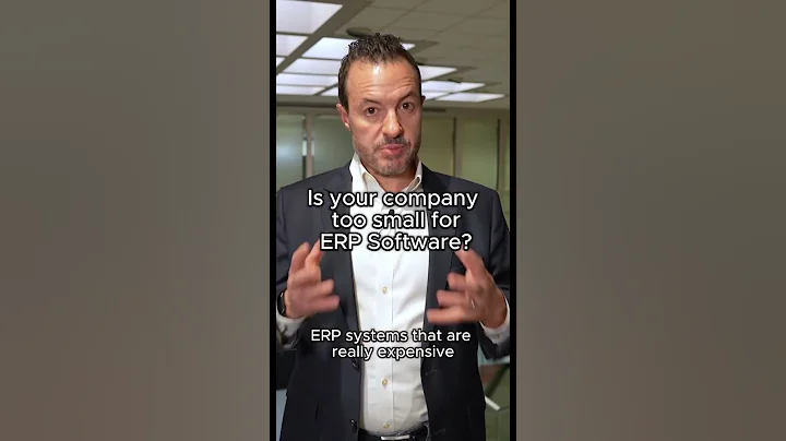 Think your company is too small for an ERP system? Let's talk about it