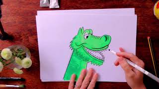 Art Class - Captain Pugwash Sea Monster: Draw & Animate - Part 1