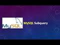 MySQL Subquery