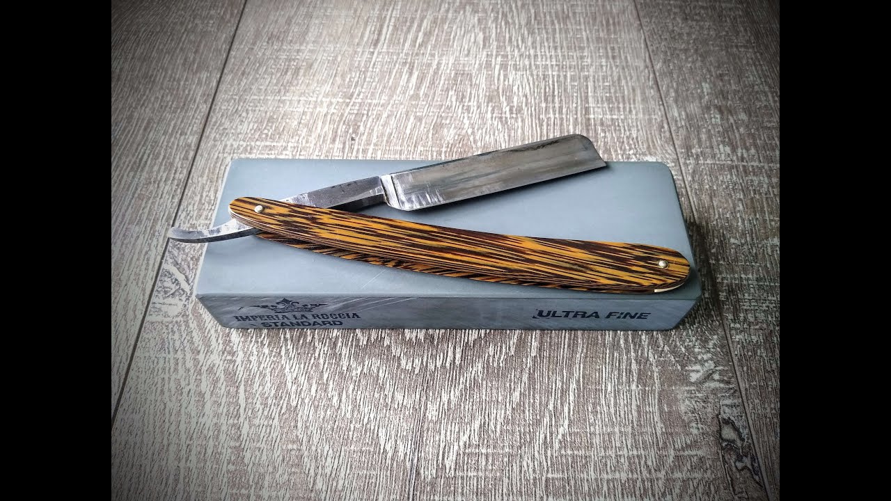 Genco Straight Razor | Imperia La Roccia Finish | SOTD - YouTube