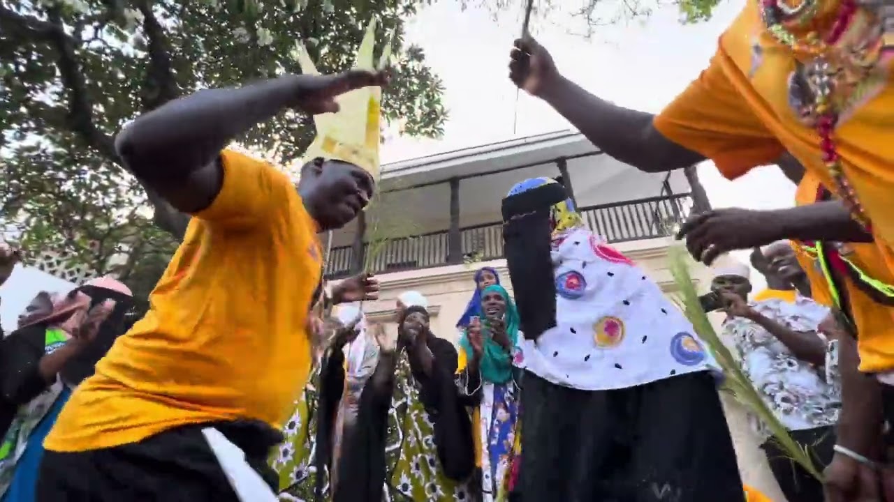 Lamu Islands Amu County Traditional Swahili Cultural Heritage Festival Travel Documentary Song Dance