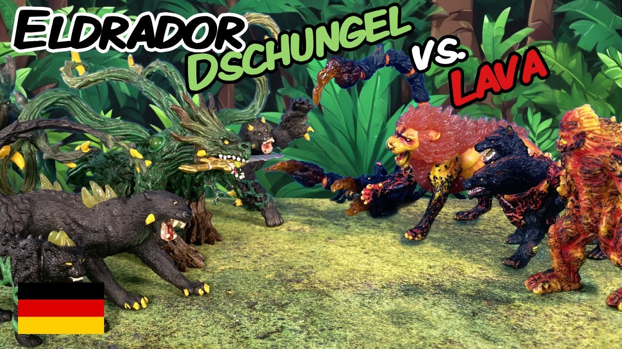 Eldrador - Dschungel vs. Lava - Kampf um die Superwaffe - Schleich Eldrador - deutsch