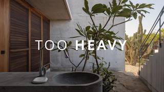 This Concrete House Had to Be Built Piece by Piece