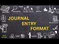 What Does a Journal Entry Look Like?