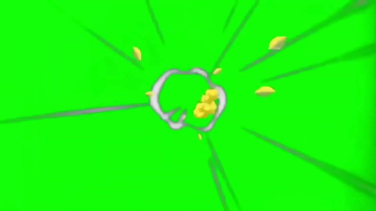 Green screen anime - YouTube