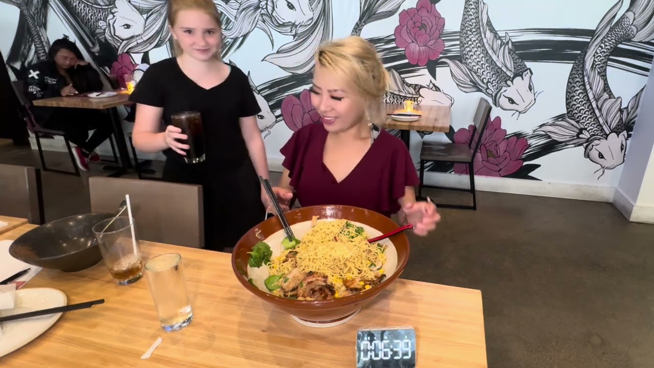 10lb Ramen Challenge at Yoki Ramen in Medford, Massachusetts 