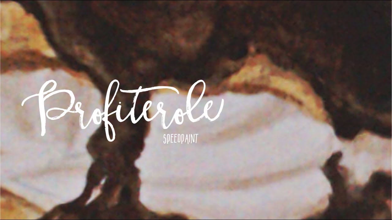 Petit Plaisir: Profiterole { Ilustração em Aquarela }