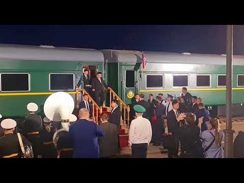 ЮСПА / Моменты. Ким Чен Ын прибыл на бронепоезде в Россию