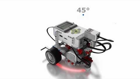 Lego Mindstorms EV3 - Stop at Angle