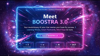 Boostra 3.0 Demo | Adaptive Learning + AI Mind Maps + Smart Flashcards | Grade Boost Hub #aistudy screenshot 2