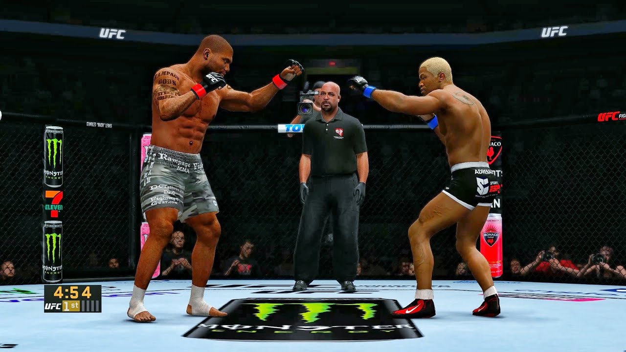 Kevin Randleman Vs Rampage Jackson - Light-heavyweight Division Fight | UFC Undisputed 3 